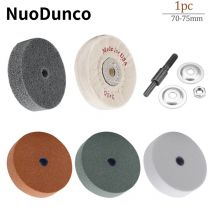 70-75mmGrinding Wheel Nylo Round Cloth Wheel Fiber Polishing Wheel Drill Connected to Rotating Abrasive Tool for Metal Grinding