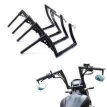 Motorrad 25mm Lenker 1'' Ape Hanger Bars 10''12"14''16'' Rise Lenkrad für Dyna Iron 883 Sportster Softail Fat Boy