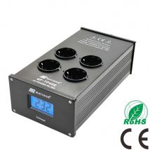Hifi MATIHUR e-TP40E Audio Noise AC Power Filter Power Conditioner Power Purifier Überspannungsschutz mit EU-Steckdosenleiste