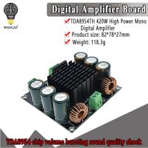 XH-M253 TDA8954TH Core BTL Modus HIFI Klasse 420 W High Power Mono Digital Verstärker Bord D3-003