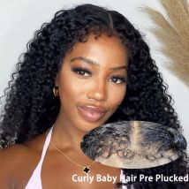 Parrucca riccia afro crespa 13x6 HD densità 250 100% capelli umani 13x4 4c bordi frontali parrucche anteriori in pizzo riccio onda profonda per le donne in vendita