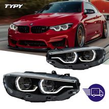 TYPY Scheinwerfer für BMW F32 F36 M4 F82 LED-Frontleuchte 2013-2019 Scheinwerfer 425I DRL Blinker Fernlicht Angel Eye Projektorlinse
