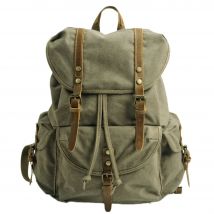M620 neue Retro Leinwand große Kapazität Rucksack College-Student Schult asche Freizeit große Kapazität Reisetasche Rucksack Rucksack