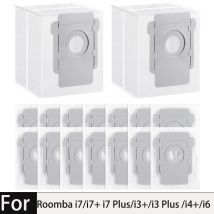 Sacchetti per la polvere per iRobot Roomba i3 i4 i5 i5+ i7 i7+ E5 E6 E7 i3+ i4+ i6+ i8+ j6+ S9+ j7+ j8+ j9+ Accessori Sacchetto per la polvere di ricambio