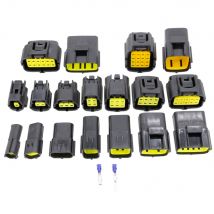 1,8mm 1/2/3/4/6/8/10/12/16Pin Stecker Automotive Wasserdichte Elektrische Draht Stecker Sauerstoff Sensor Auto Stecker Männlich Weiblich