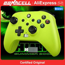 Controller Wireless con Vibrazione, Sensore Giroscopico a 6 Assi con Effetto Hall, Funzione Turbo, Gamepad per Xbox One S/X/Series S/X/Switch