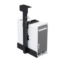 PC Fall Halter Unter Schreibtisch Wand Seite CPU Ständer Einstellbare Computer Mainframe Aufhänger Host Box Ständer Halterung Rack Universal