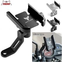 Für yamaha mt125 mt 2008 MT-125 2023 2013-2018 24 motorrad zubehör cnc lenker spiegel telefon halter halterung gps ständer