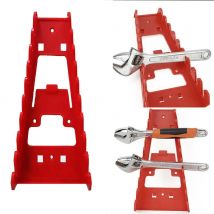 Wrench Organizer chiave in plastica Organizer prese per vassoio rosso nero strumenti di stoccaggio Rack Sorter chiavi per chiavi Standard