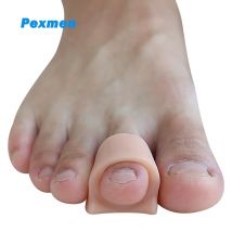 Pexmen 2/4 Stück Hammerzehen-Korrektor, Zehenschienen, Realign, gebogene, gekräuselte Klaue, Hammerzehen, Zehenspreizer, Glätteisen für Männer und Frauen