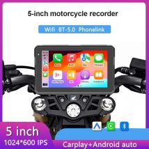 5/7 zoll Carplay Motorrad Drahtlose CarPlay Android Auto Airplay Display Bildschirm Tragbare Moto Monitor IPX7