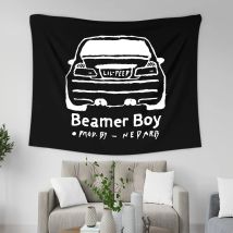 VIKAMA Hip-hop Music Tapestry Lil Peep Commemorative Beamer Boy Design - Dormitory Bedroom Wall Decoration Tapestry