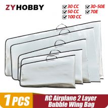 1Pc 2 Layer Bubble Wing Bag Protective Casing For 30E 70E 30CC 50CC 100CC RC Airplane