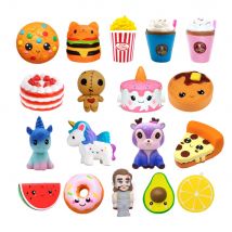 Squishies Zappeln Spielzeug Cartoon Eis Popcorn PU Squishy Langsam Steigende Creme Duftenden Anti Stress Kawaii Kinder Squishies Spielzeug Geschenk