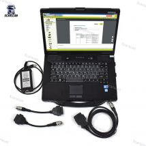 Laptop CF53 do interfejsu CLAAS CDS 7.5.1, zestaw diagnostyczny, interfejs CAN, narzędzie diagnostyczne do pojazdów rolniczych, budowlanych, ciężarowych i koparek.