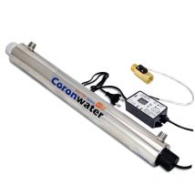 Coronwater-Wasserfilter, 6 g/min, UV-Desinfektion mit Durchflussschalter, Wassersterilisator