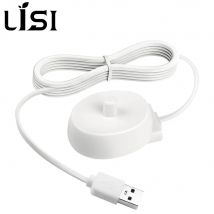 Caricatore USB LISI adatto per spazzolino elettrico Oral-B Base di ricarica sicura e affidabile compatibile con la maggior parte dei spazzolini elettrici Braun