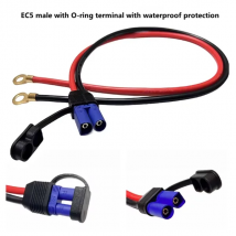 EC5 männlich weiblich Stecker 100 A 10 AWG Silikon mit wasserdichtem Verlängerungskabel Automodell Flugzeug Notfall-Starterkabel