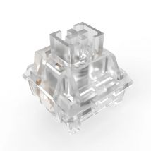 Interruttore lineare per tastiera meccanica completamente trasparente 3 Pin 45 gf SMD RGB MX Switch Hot Swap Gaming tastiere Switch