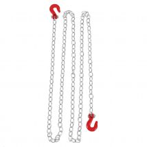 1:10 rc crawler zubehör schlepp kette mit anhänger haken für axial scx10 90046 tamiya cc01 rc4wd d90 d110 tf2 rc kletter auto