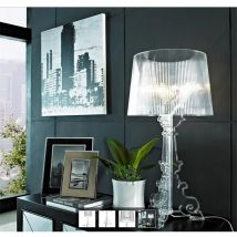 Lampada da scrivania di design italiano, lampada da terra semplice in acrilico, soggiorno, camera da letto, decorazione da studio, lampada da comodino creativa E27 per la casa