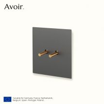 Avoir interruttori luce grigio Vintage presa a muro USB 220V europa FR leva interruttore oro 1-4 Gang 2 vie interruttori luce retrò tipo 86,interruttori a levetta,accessori casa,intrlrruttore a