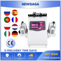 vibratore macchina massaggiatore massagiatore massagg6 In 1 40K macchina per cavitazione ad ultrasuoni perdita di peso pelle stringere KIM8 cuscinetti macchina dimagrante Lipo per uso domestico