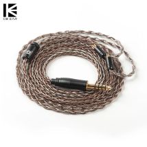 Kbear rhyme 8 core upocc hybrid kupfer-silber kopfhörer kabel 2pin/mmcx/qdc/tfz kopfhörer anschluss verwenden ks2 ks1 kai iem ohrhörer