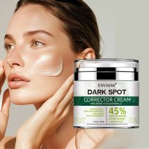 ENVISHA Gesichtspflege, aufhellende Sommersprossencreme, entfernt Melasma, dunkle Flecken, Melanin, Anti-Aging, aufhellend, verkleinert die Poren, feuchtigkeitsspendend