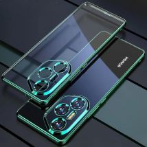 Custodia in silicone TPU con placcatura ultrasottile per Honor 400 Pro 5G Cover per telefono antiurto trasparente galvanica per Honor 400 Smart