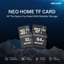 HIKSEMI NEO HOME TF Card V30 Classe 10 Scheda MicroSDHC 128GB 256GB Scheda di memoria C10 16G 32G 64G MicroSDXC per fotocamera Tablet telefono
