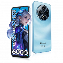 Fossibot S5 Pro Smartphone 32(8+24)GB+256GB 6,88 Zoll HD+, Android 15, 6000 mAh, 120 Hz, OTG, 50 MP, seitlicher Fingerabdrucksensor, stilvoll und tragbar