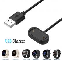USB-Ladegerät für Huami Amazfit GTS4 mini GTS 2e GTR 2e Bip3 Bip3 Pro T-Rex pro 100 cm Ladekabel Schnellladestation