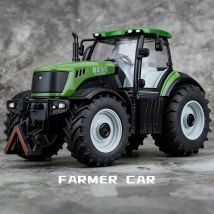 1/30 Legierung Traktormodell Druckguss Metall Landwirtschaftsgerät Ackerfahrzeug Landwirtschaftliche Fahrzeuge Modell mit Sound Kinderspielzeug Geschenk