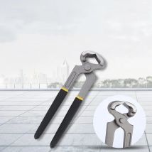 6/8 Zoll End Cut Zangen Top Schneiden Zangen Zangen Manuelle Nagel Ziehen Zangen Flache Mund Nagel Heben arbeitssparende Walnuss Zange