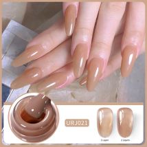 UR SUGAR 15 ml Tender Nude Transparent Gel Nagellack Nude Pink Color UV Soak Off Gel Lack Semi Permanent Need UV Light