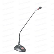 Microfono a condensatore per comunicazione per riunioni a collo di cigno regolabile da 60 cm Microfono per conferenze desktop Microfono per insegnamento della trasmissione