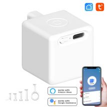 Nuovo Smart Tuya Ricaricabile Interruttore Fingerbot Presa Bot Luci Garage Tende Robot Remoto Alexa Google Home Assistente vocale