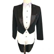 New Ballroom Dance Jacket For Men Tuxedo Tail International Standard Dance Waltz Tango Competition Suit One Pieces Coat DL5277