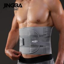 JINGBA SUPPORT Fitness pasy podtrzymujące talię pas potowy trener trymer mięśnie brzucha sport ochraniacz stawu lędźwiowego