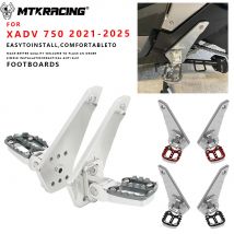 MTKRACING Per HONDA XADV 750 2021-2025 Accessori Moto Pieghevole Pedane Posteriori Poggiapiedi Passeggero