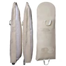 Atmungsaktive Hochzeitskleid-Hängetasche, dickes langes Kleid, staubdichte Abdeckung, langlebige Aufbewahrungstasche für Brautkleid, extra großer Kleiderbezug