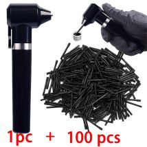 Kit macchina per miscelatore di inchiostro per tatuaggi elettrico 1 pz macchina per miscelatore di pigmenti con bastoncini di miscelazione da 100 pezzi Set di forniture per tatuaggi per tatuatore