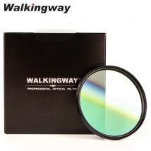 Walkingway GND16 Filtro de lente redondo HD 4 paradas Vidrio óptico degradado suave con recubrimiento 49 mm 52 mm 55 mm 62 mm 67 mm 72 mm 77 mm 82 mm