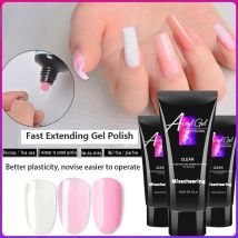 15ml Nail Extension Gel Nail Build Poly Nail Acrylic Gel Nail Polish Gel Crystal Color Quick Build Strong Longer Nail