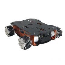 10–25 kg Last, RC-Panzer, Metall-Mecanum-Rad, Roboterauto für Arduino, Roboter-DIY-Kit mit 12 V Encoder-Motor, programmierbares Ps2-Roboter-Kit