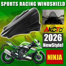 2025-2026 NEUE Stil Double Bubble Windschutzscheibe Windschutz Für Kawasaki Ninja ZX-4RR ZX4RR ZX-4R 25R ZX4R ZX25R ZX25RR Zubehör