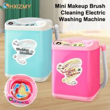 Mini Powder Puff Child Sponge Electric Washing Plastic Makeup Tools Cleaning Machine Cleanser Dry And Wet Dual Use Powder
