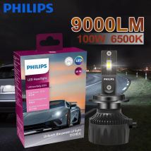 Philips Ultinon Rally 3551 LED H4 H7 H11 HB3/4 H18 H19 HIR2 Reflektor samochodowy 6500K Biały Maksymalna moc 100W Maksymalna lumenów 9000lm Żarówka LED