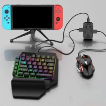 MIX Master Gaming Controller Game Control Einhandtastatur Maus Konverter Set für PS3/PS4 PS5/für EIN/für Schalter